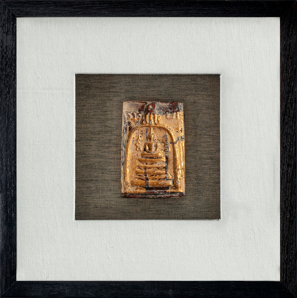 Framed Relic, A Buddha