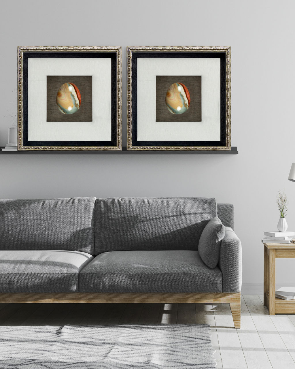 Framed Relic Jasper Gemstone