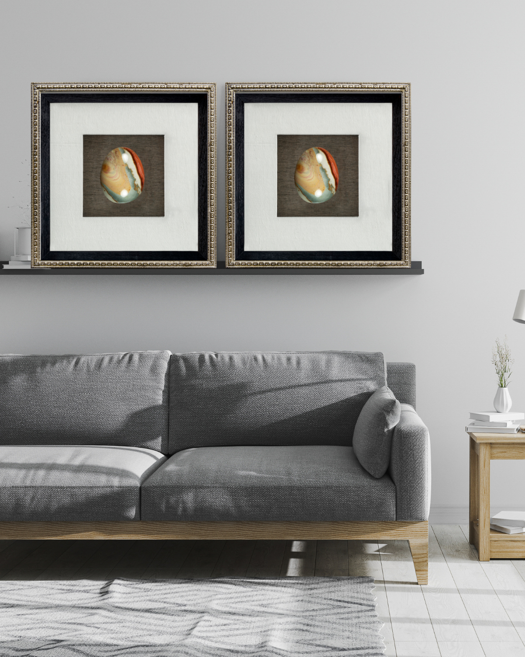 Framed Relic Jasper Gemstone